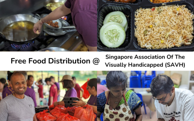 ISKM Singapore Prasadam Distribution